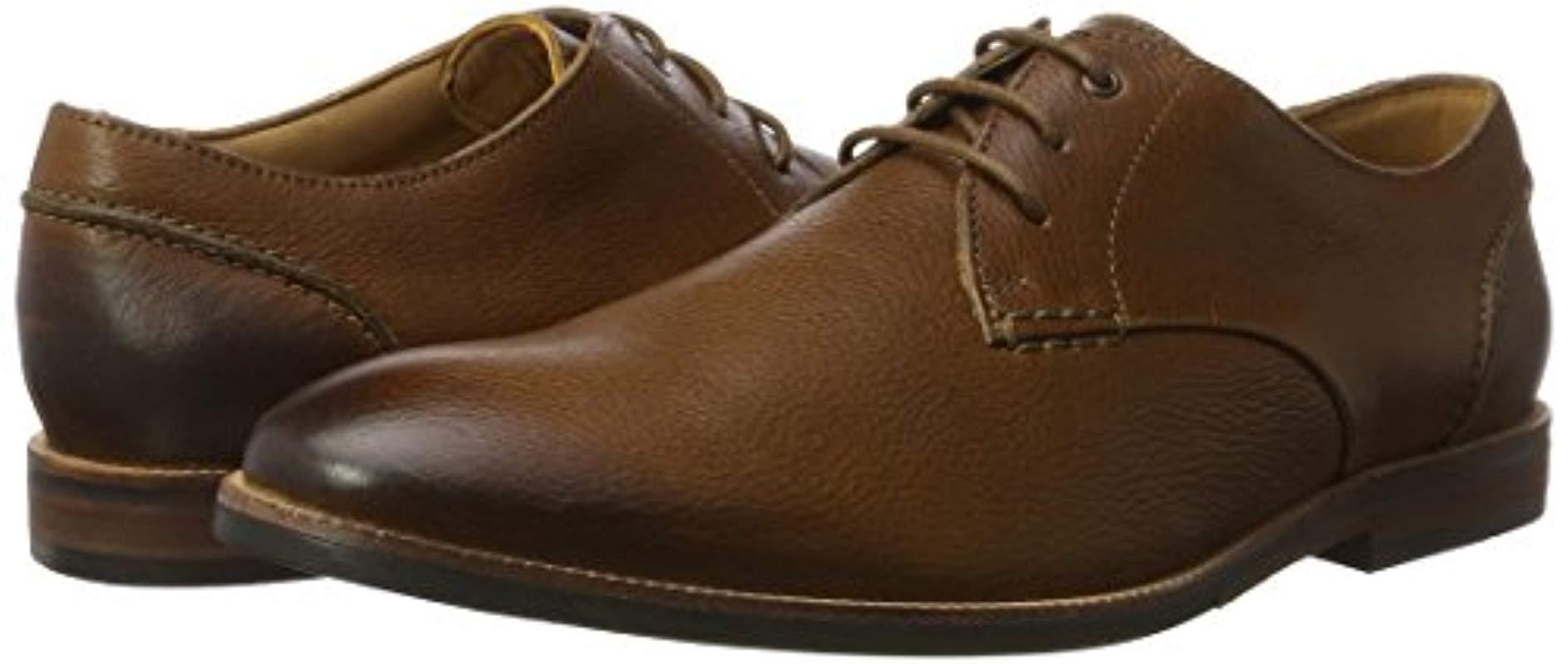 SALE MENS CLARKS LEATHER LACE UP CASUAL FORMAL OFFICE WORK SHOES KEELER WALK