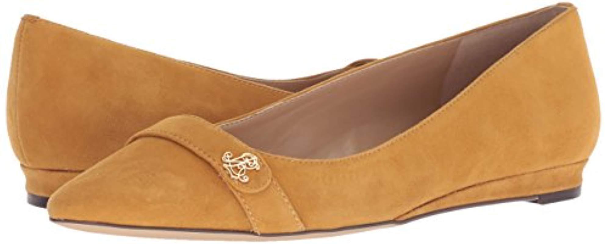 ralph lauren aminah ballet flat