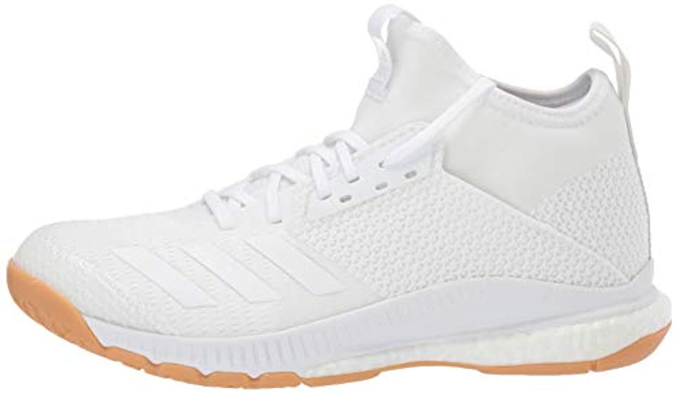 adidas Crazyflight X 3 Mid Volleyball Shoe in White Lyst