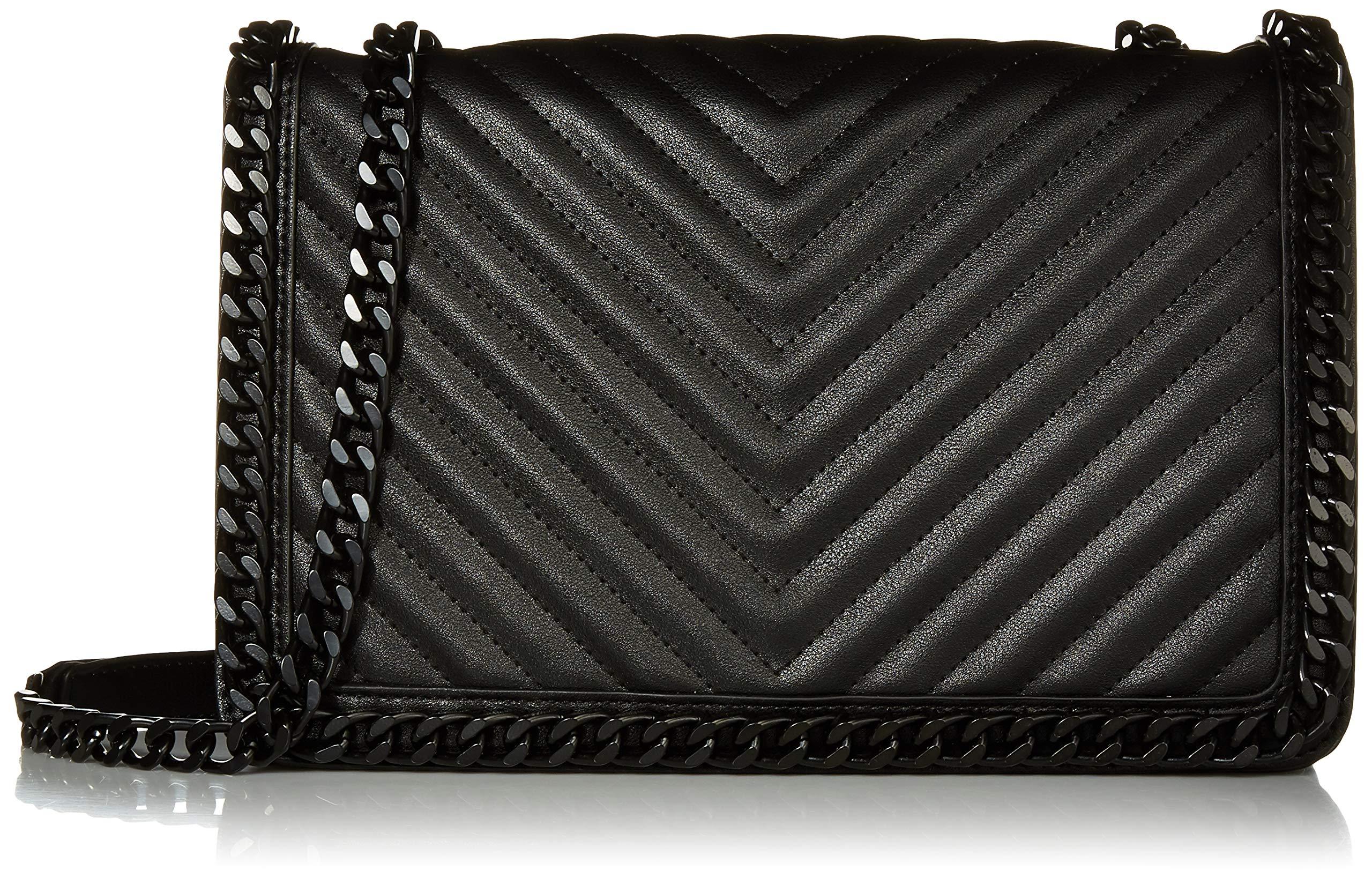 Crossbody Bag With Chain Detail, Greenwald In Black Save 29% - Lyst