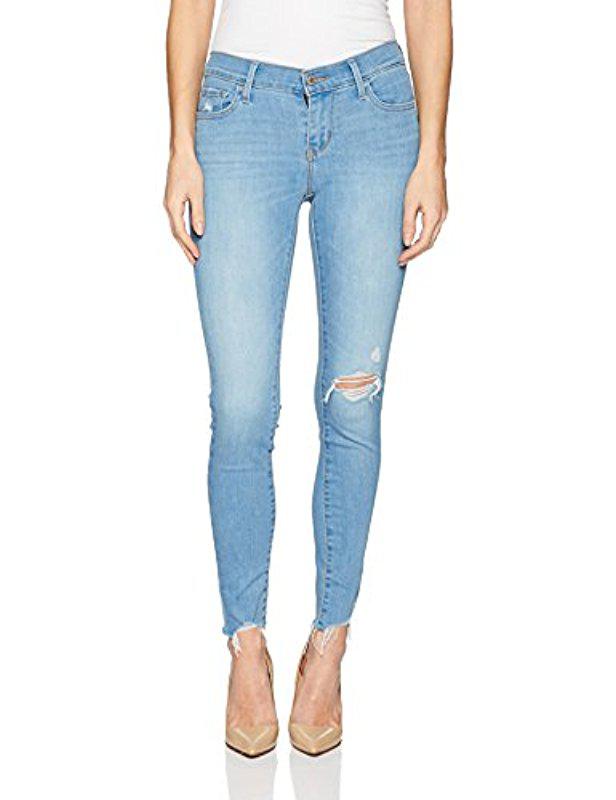 Levi's Denim 710 Super Skinny Jeans, Indigo Flash, 24 (us 00) R in Blue -  Save 75% | Lyst
