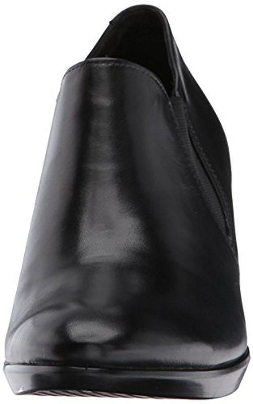 ecco women's shape 55 plateau stack shootie platform pump