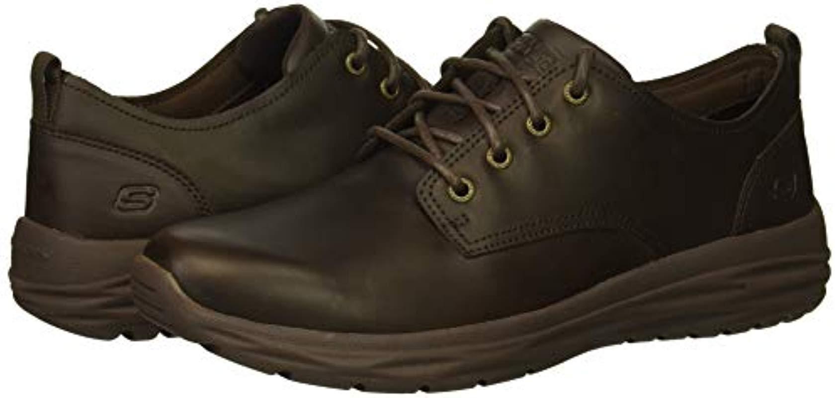 Skechers Harsen Artson S Casual Shoes Chocolate Uk 11 in for | Lyst UK