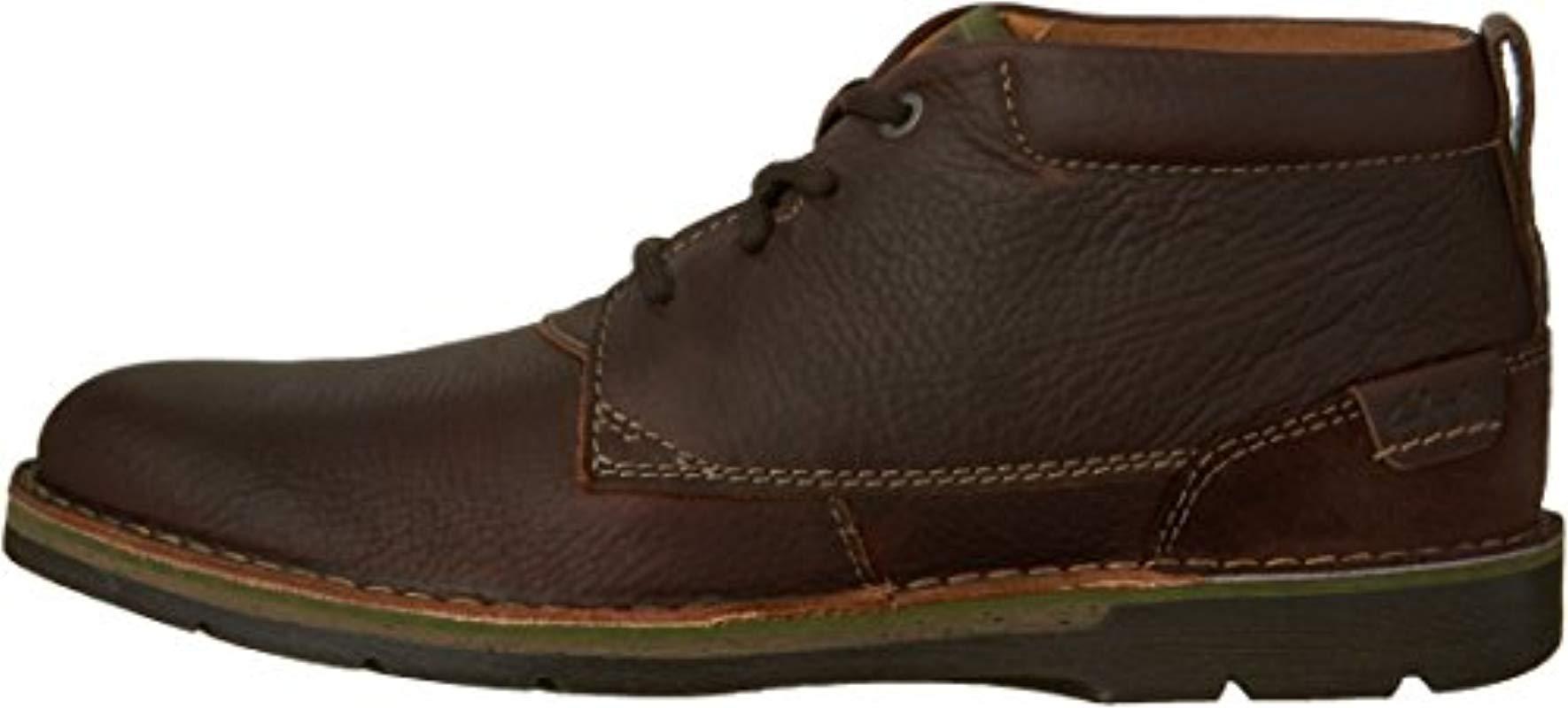 clarks edgewick mid brown