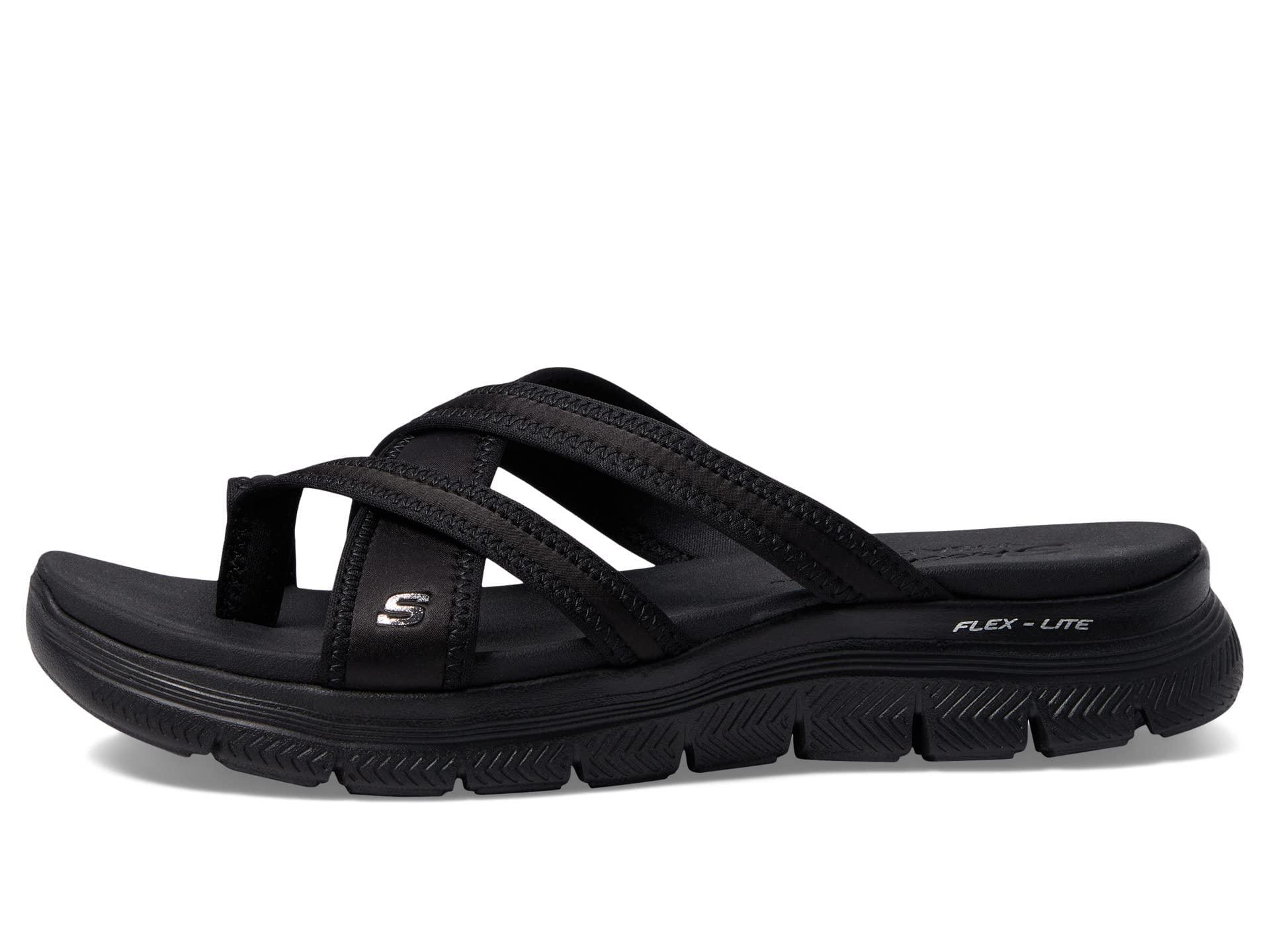 Flex Appeal Sport Sandal in Black |