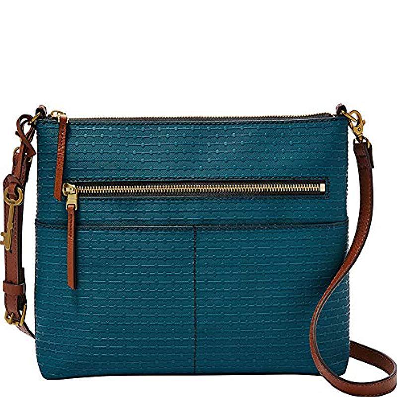 fossil fiona crossbody large