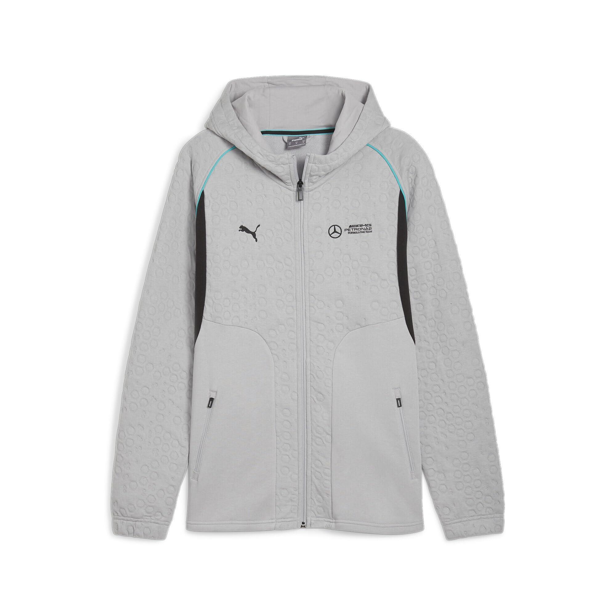 Veste de survetement a Capuche Mercedes AMG Petronas F1 M Team Silver Gray PUMA pour homme Lyst