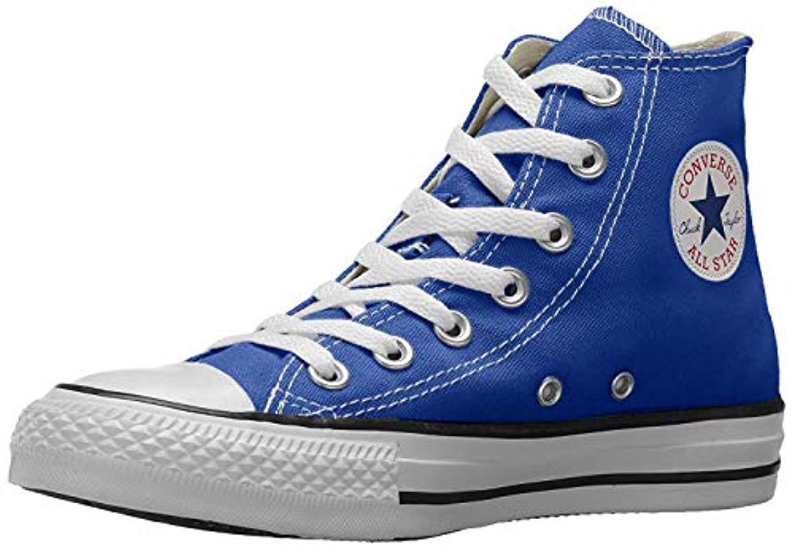 Converse Chuck Taylor All Star Seasonal Canvas High Top Sneaker, Hyper  Royal, 10 Us /12 Us in Blue | Lyst