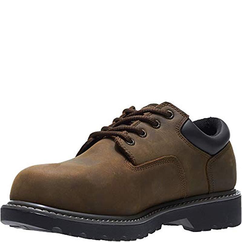 Men's Clothing, Shoes & Accessories Clothing, Shoes & Accessories Wolverine  Floorhand Oxford Leather WaterProof Work Boot Steel Toe Brown W10883 Men's  Boots