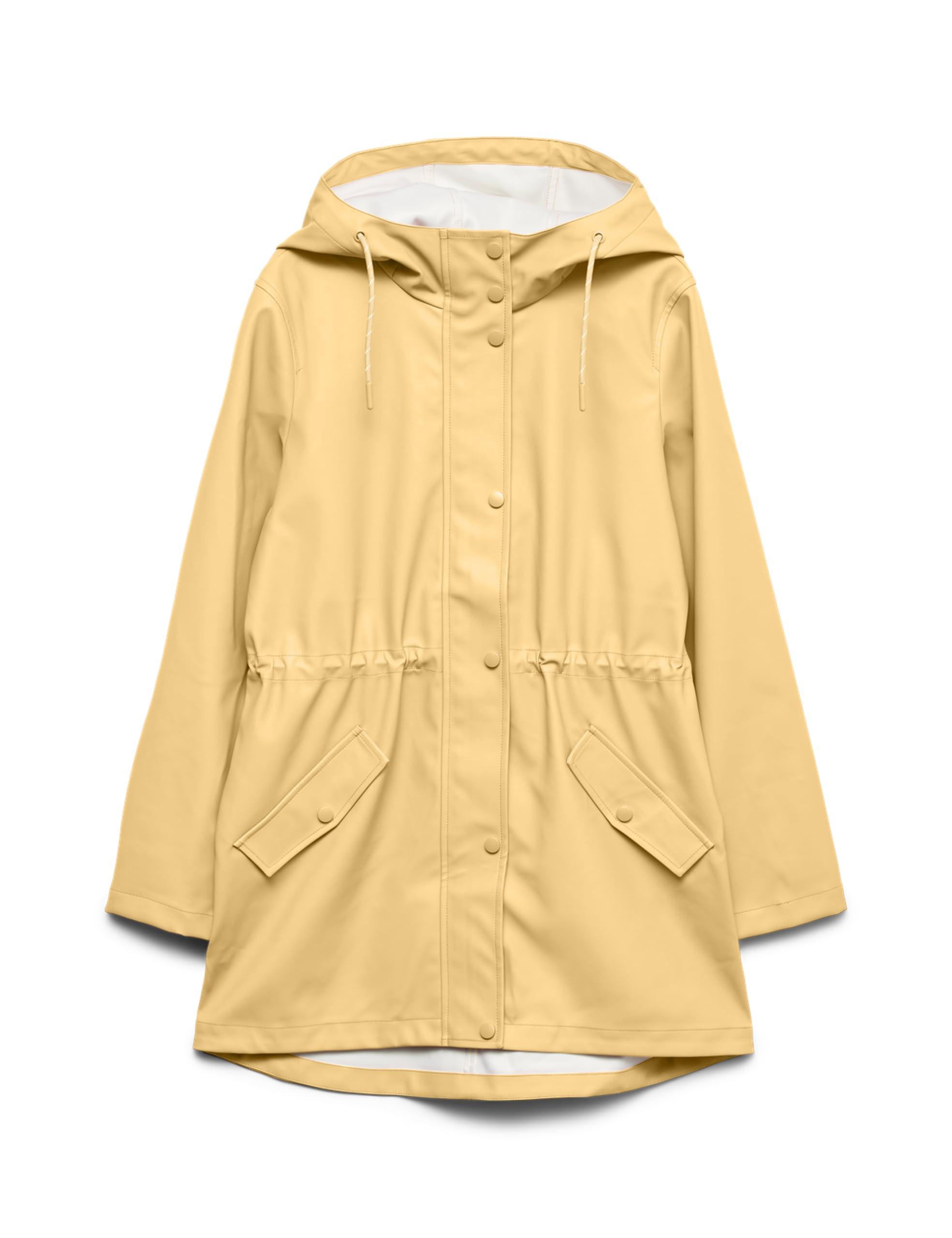 Damen Regenjacke Regenjacke Vero Moda Gelb Parka Vero Moda Winterjacke Gelb  Raincoat Modas Regenjacke