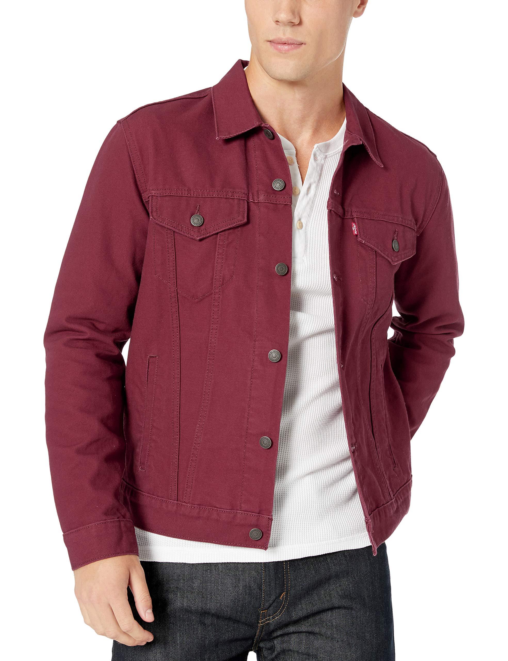 Levi's Levi's(r) Mens The Trucker Jacket in Red for Men | Lyst