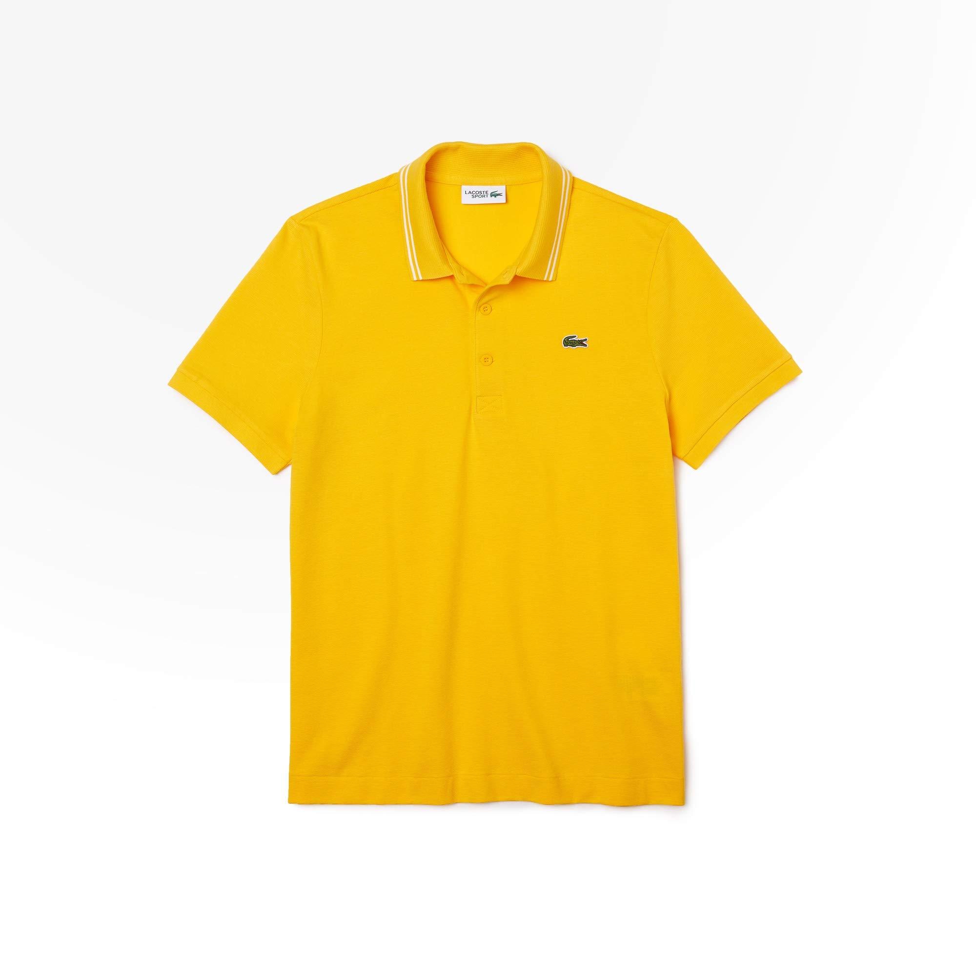 lacoste yellow polo shirt