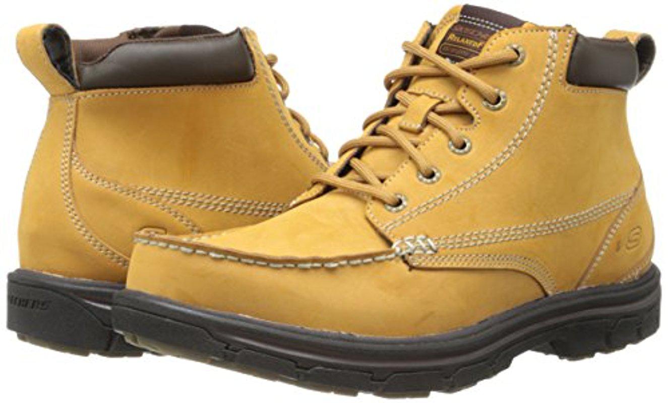 skechers relaxed fit barillo boot