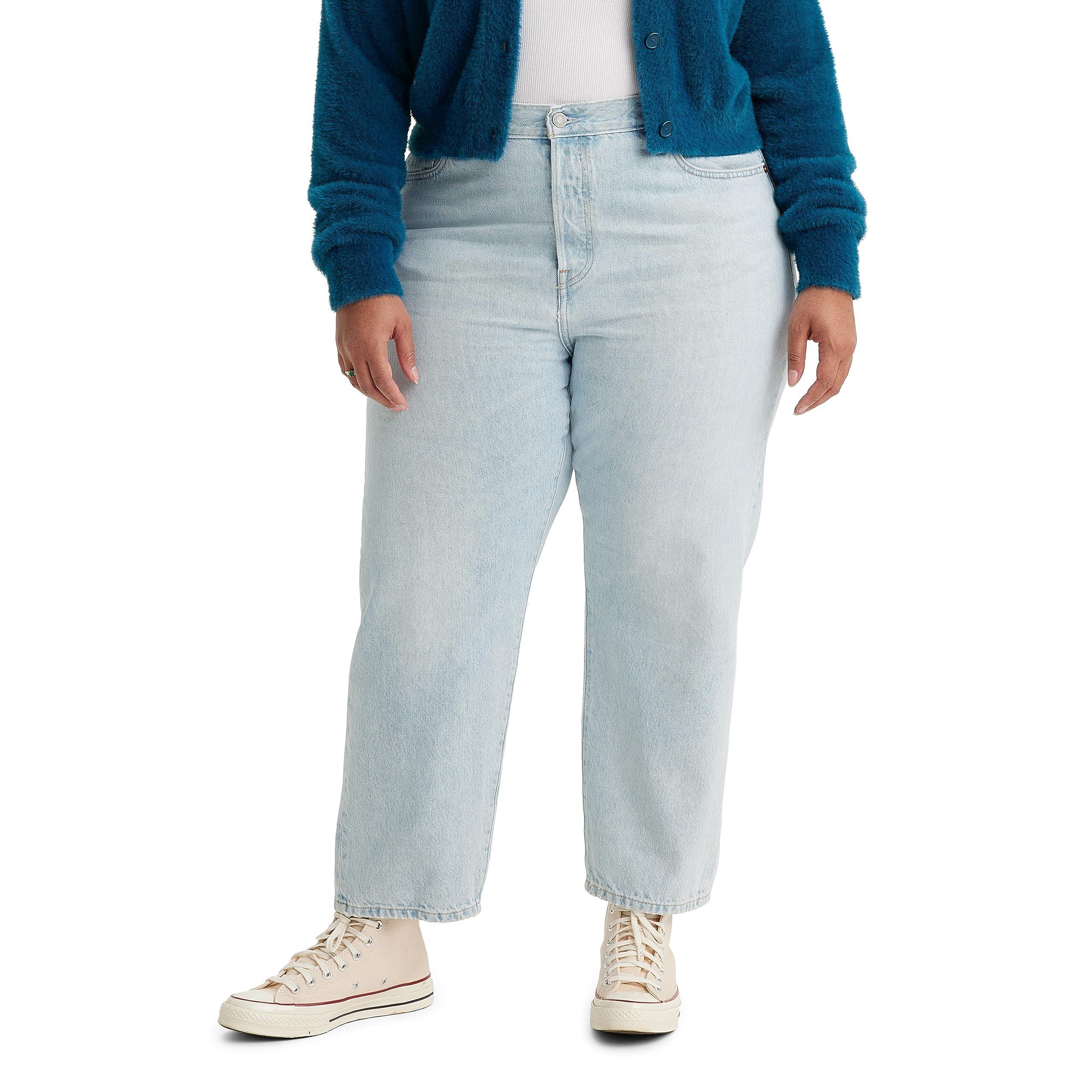 Levi's Plus Size 501 Crop Jeans in Blue | Lyst UK