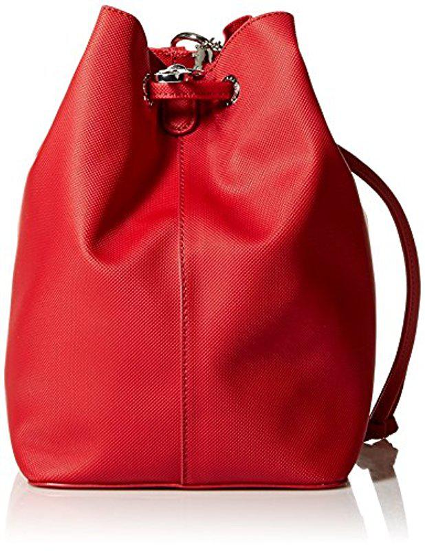 lacoste bucket bag price