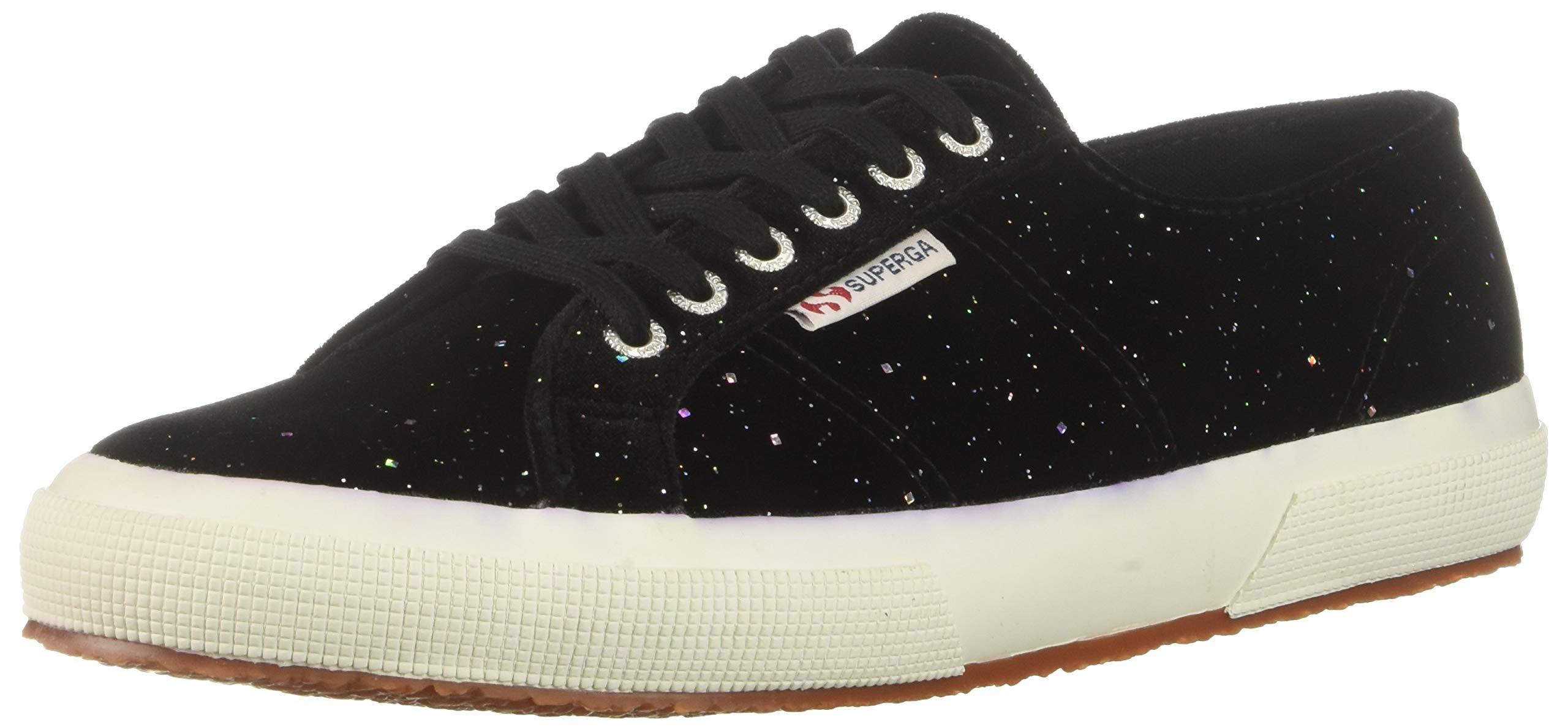 superga velvet black