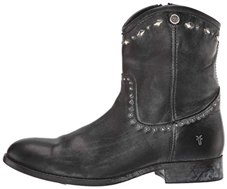 frye melissa button stud boot