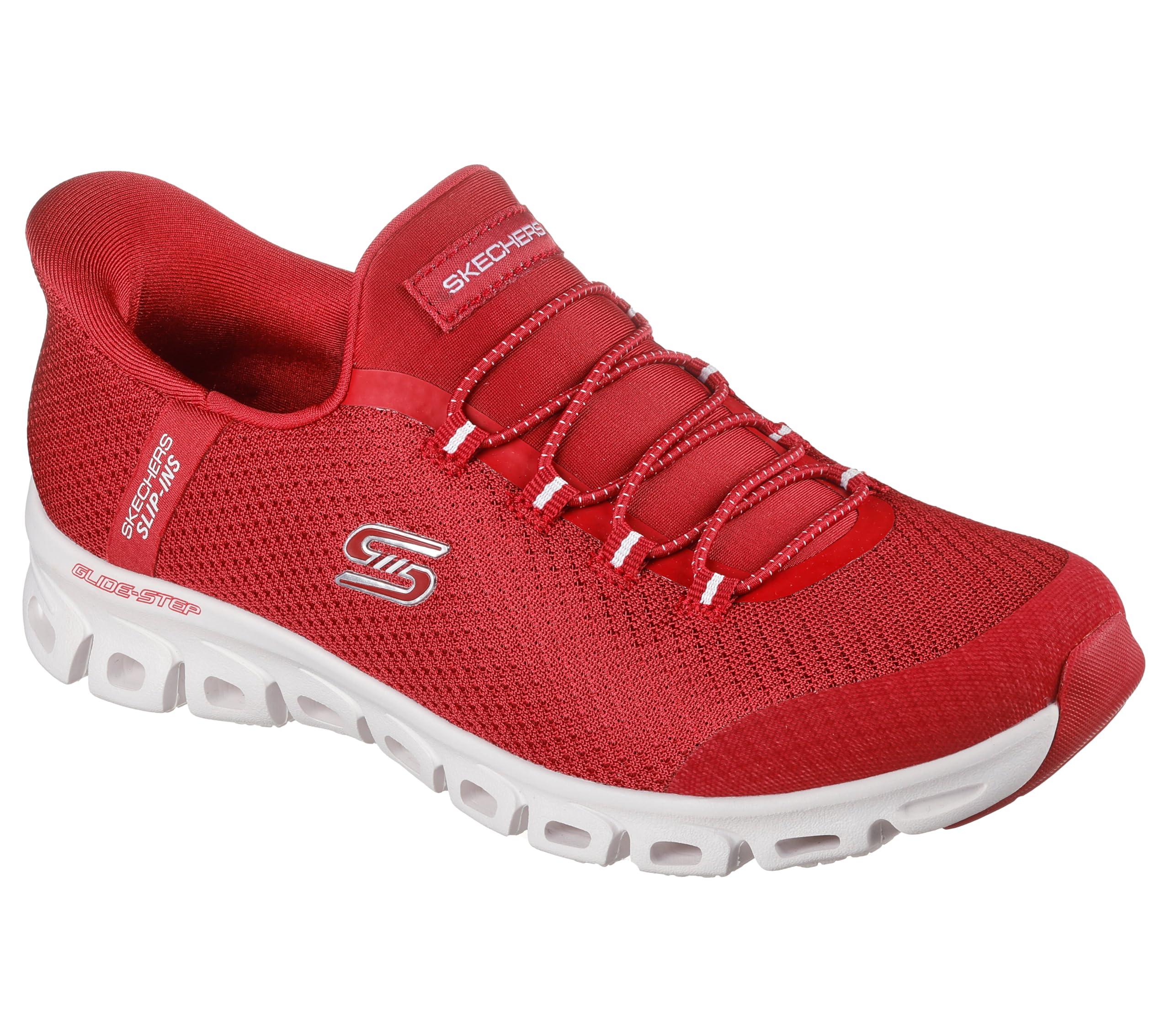 Skechers Glide-step-pursuit Hands Free Slip-ins Sneaker in Red Lyst