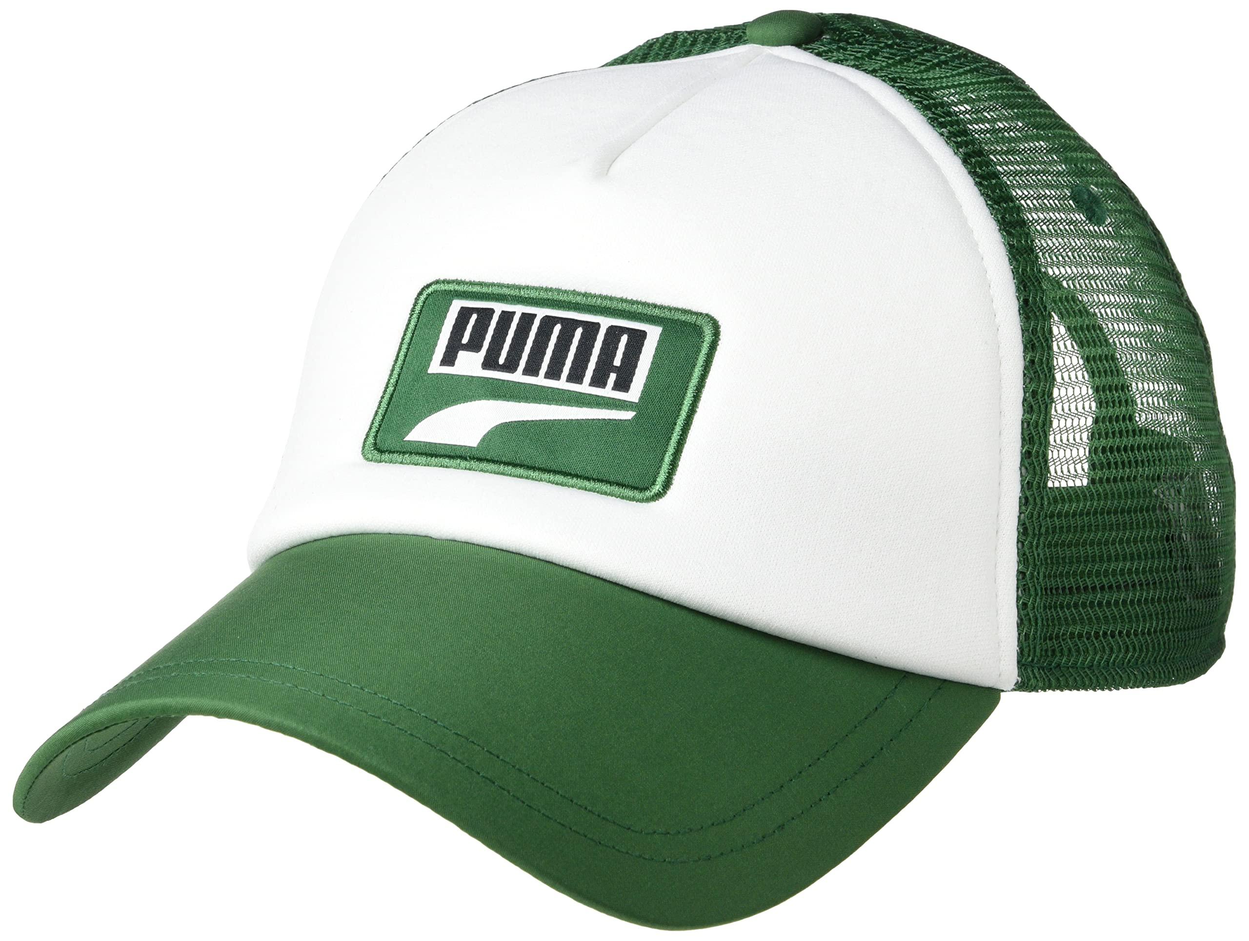 PUMA Trucker Cap One Size in Green for Men | Lyst UK