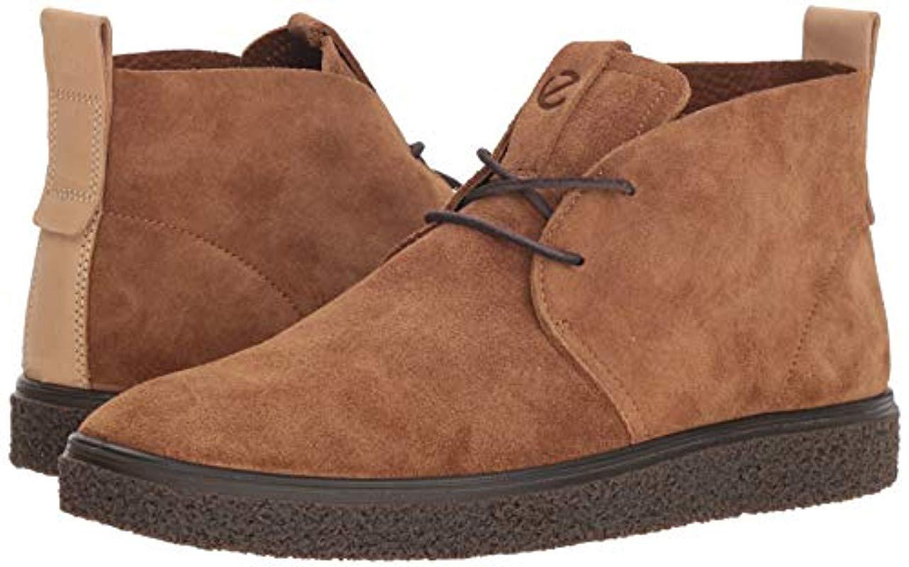 ecco brown suede boots