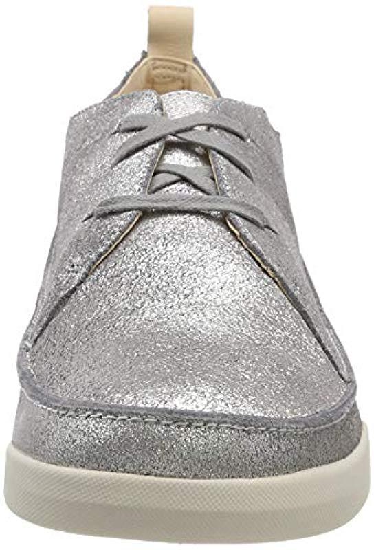 clarks tri clara silver