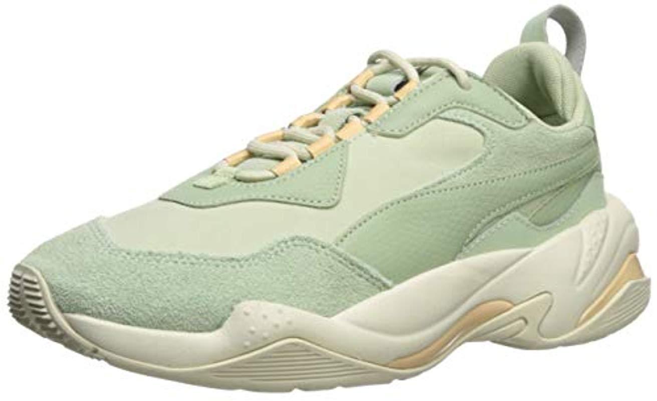 puma thunder desert green trainers