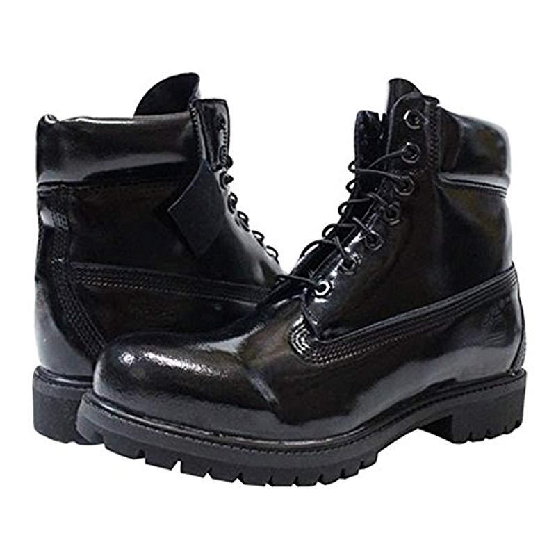 black timbs boots