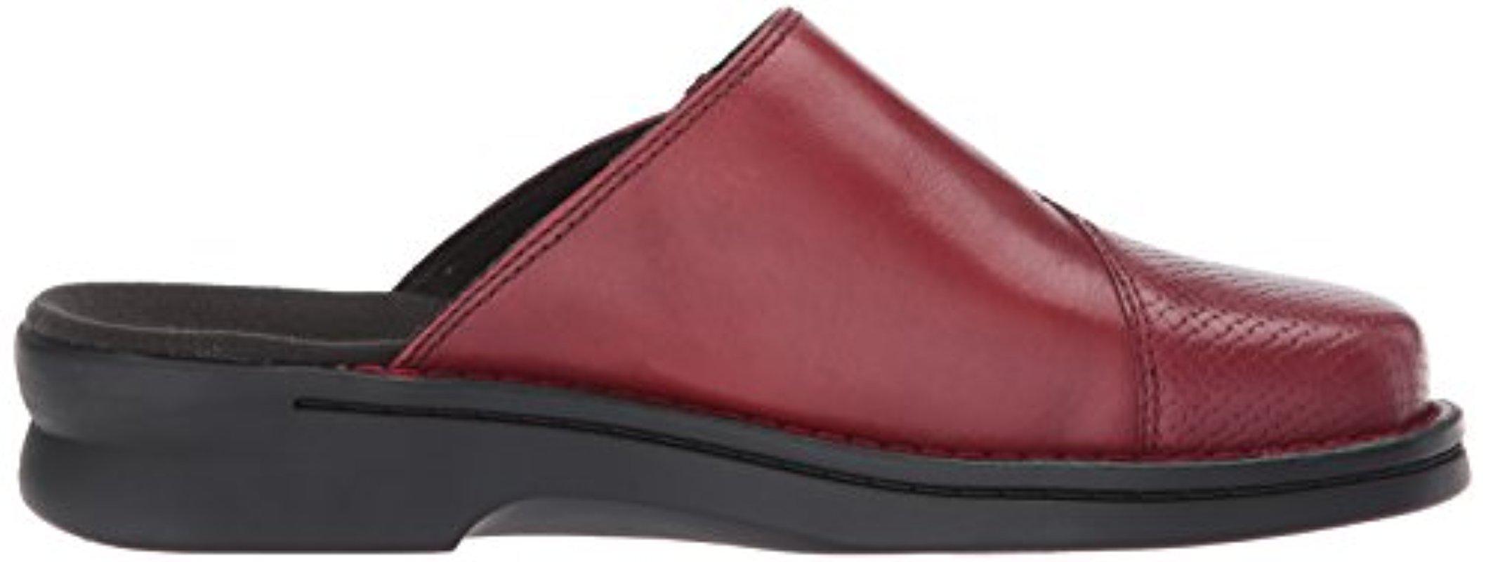 Clarks Leather S Patty Tayna in Red 