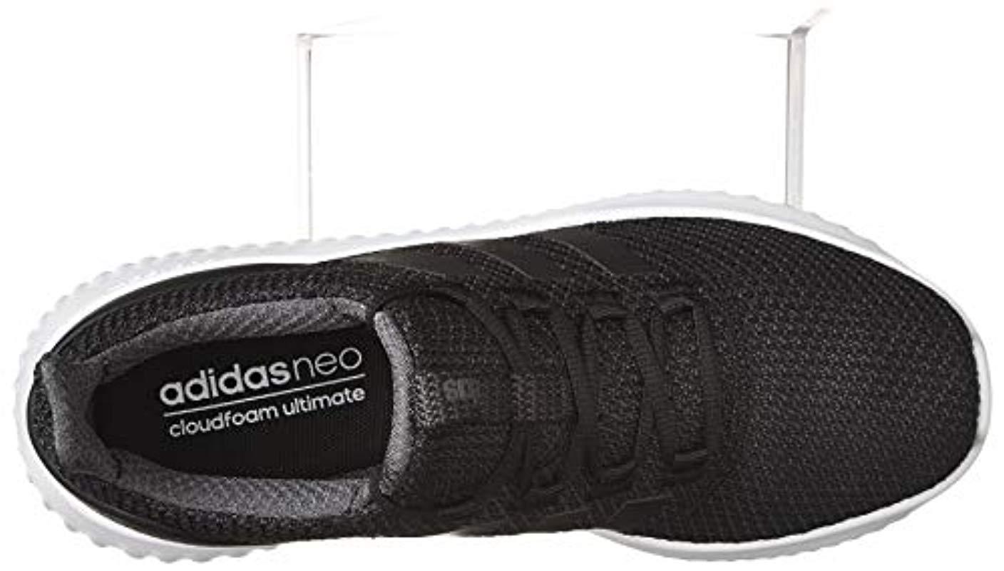 adidas Cloudfoam Ultimate Running Shoe Utility Black, 10.5 Medium Us for  Men - Lyst