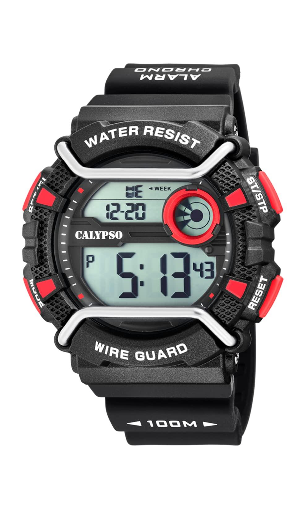 Digital in Watches St. Black K5764/6 Strap Quartz Watch | With S for UK Lyst Plastic Calypso Barth Men