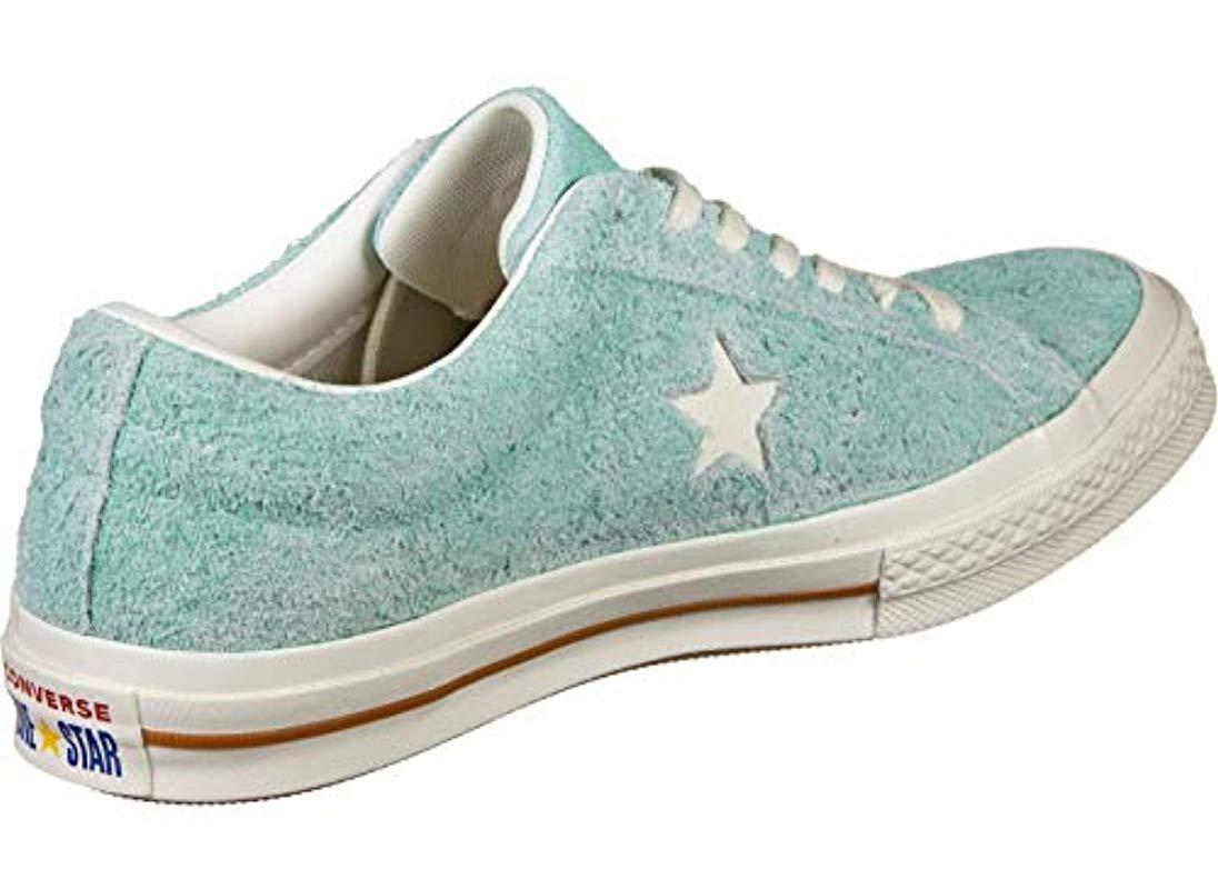 converse one star turquoise