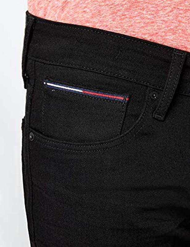 Tommy Hilfiger Denim Ryan Original Straight Leg Jeans in Black for Men |  Lyst UK