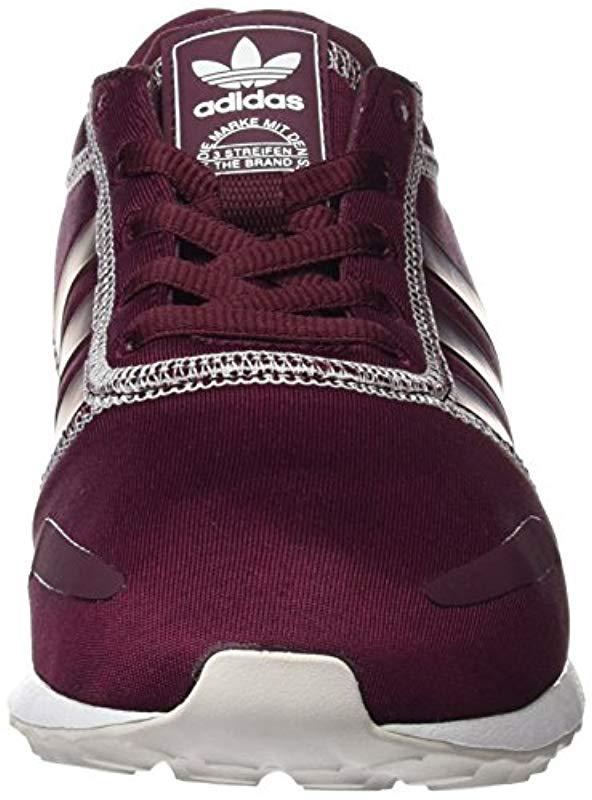 adidas Los Angeles W Low-top Sneakers in Cherry -White (Purple) - Lyst