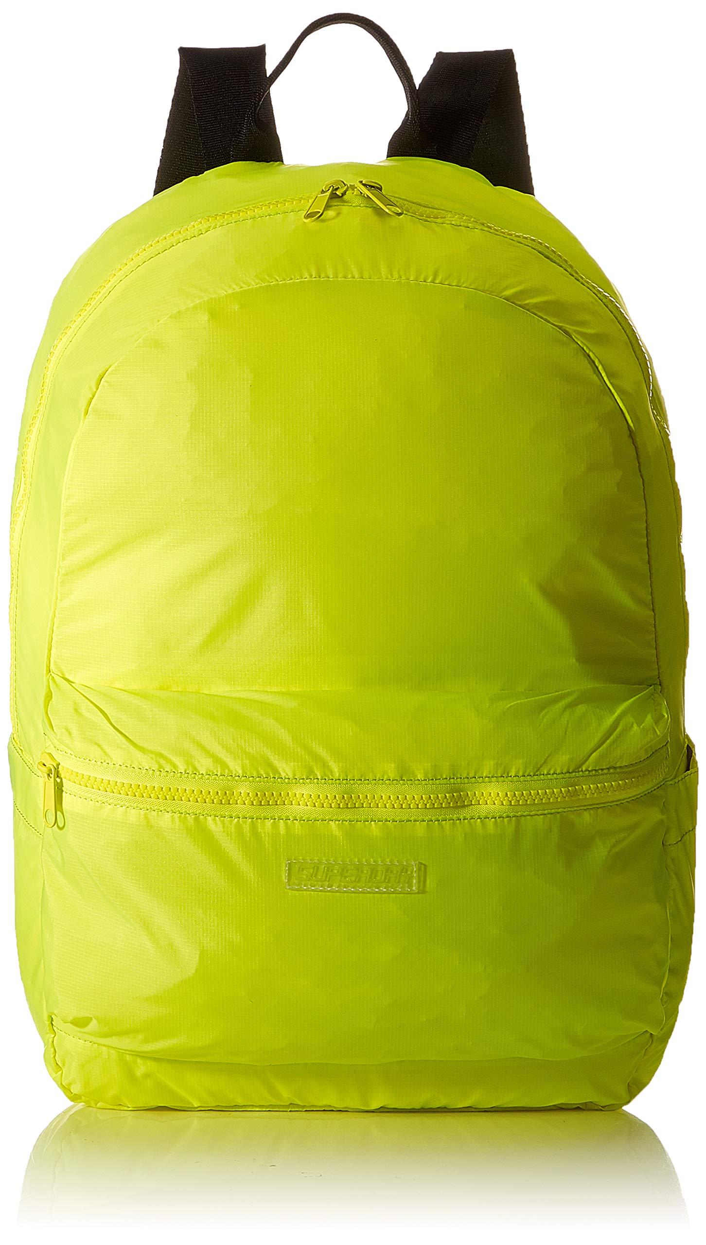bright yellow backpack