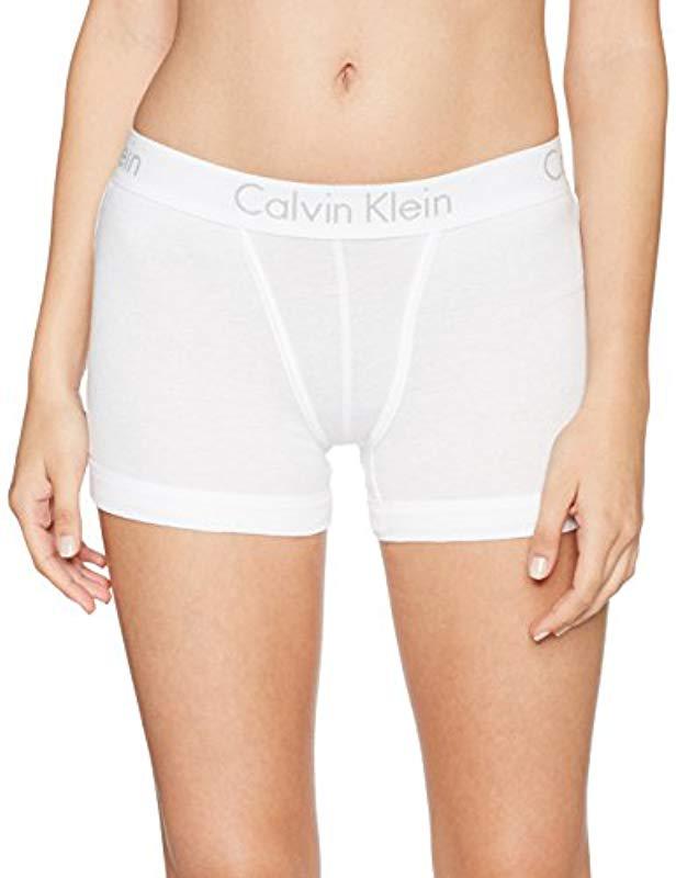 Calvin Klein Body Boyshorts in White | Lyst