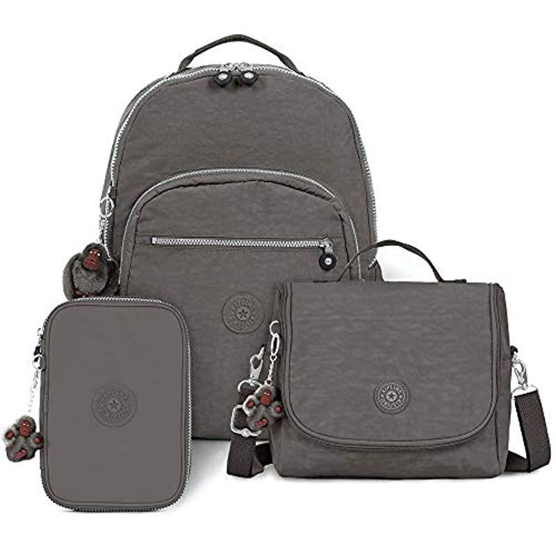 kipling gray backpack