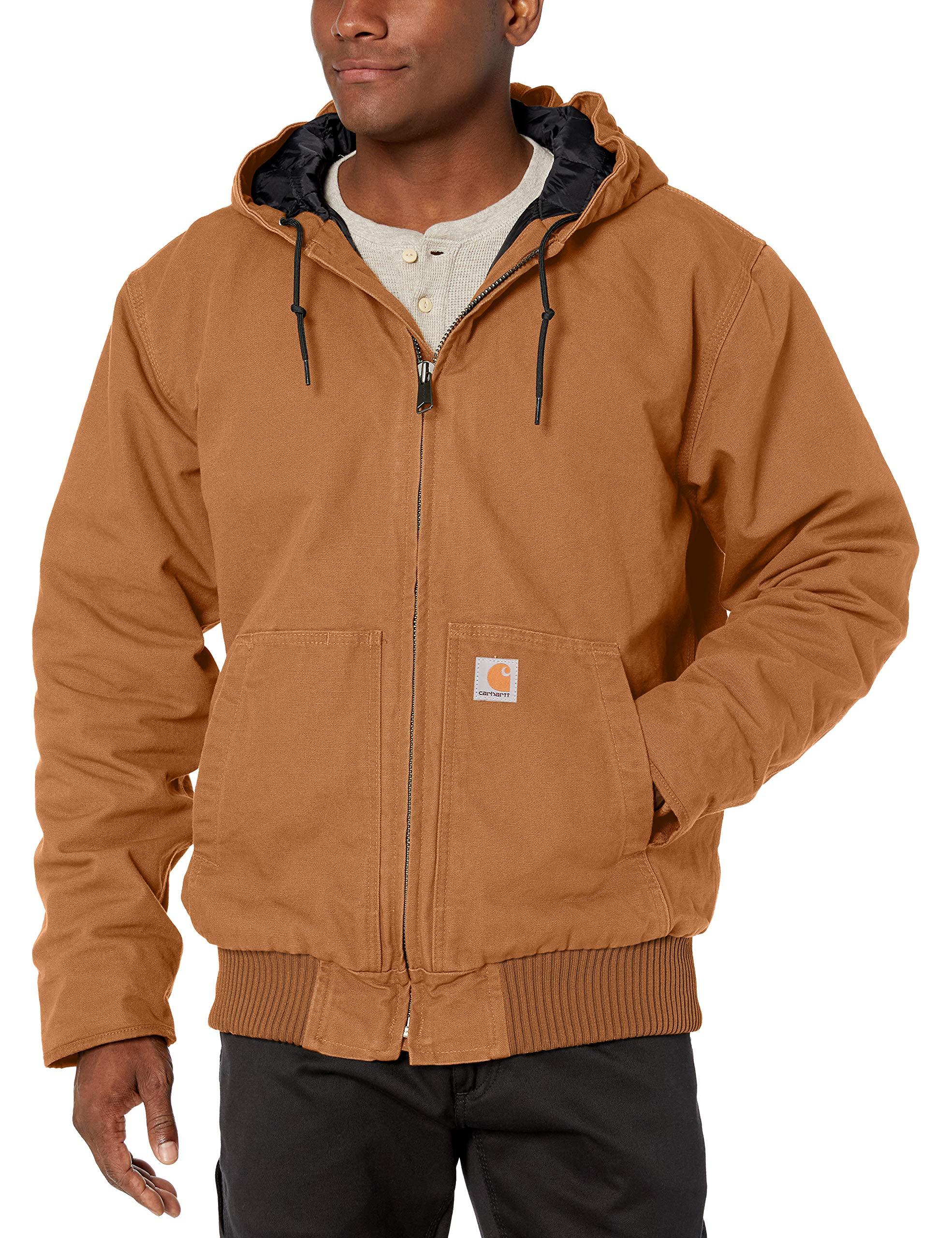 Carhartt Cotton Big Active Jacket J130 in Brown for Men - Save 8% - Lyst