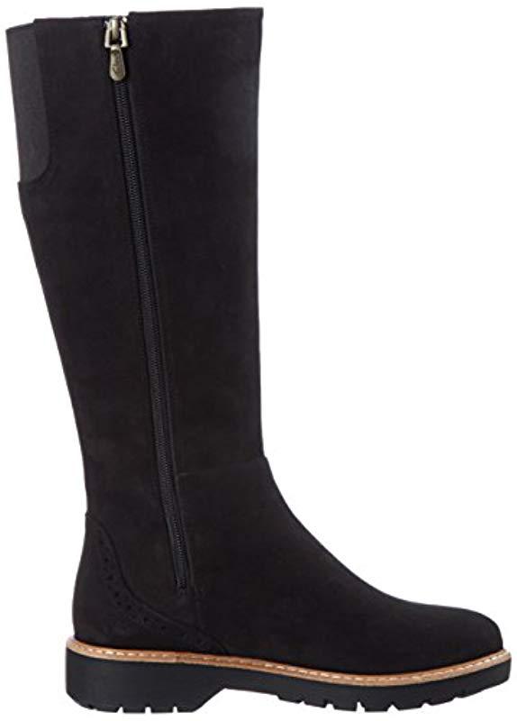 Clarks Witcombeskygtx Boots in Black Nubuck (Black) | Lyst UK