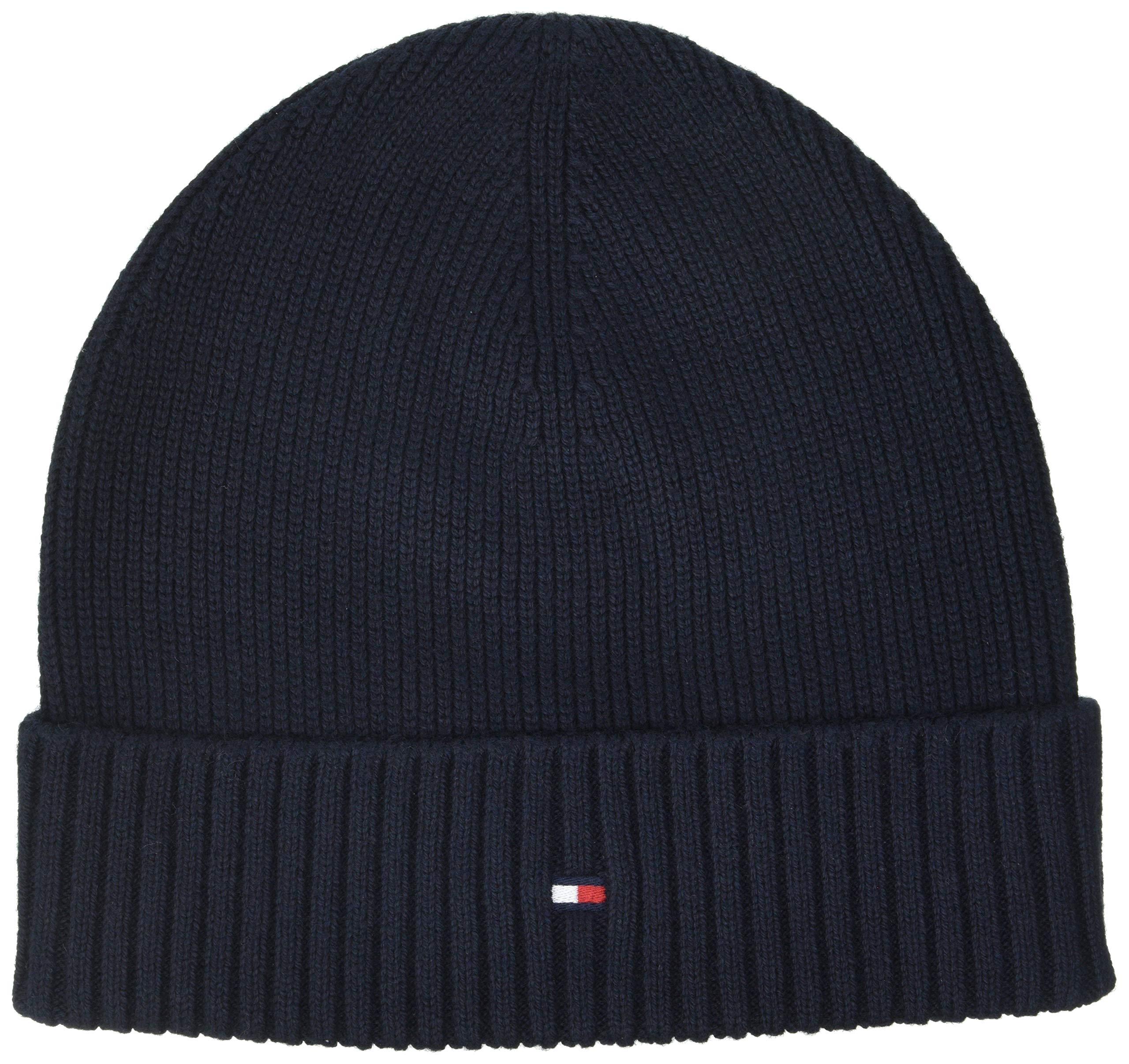 Tommy Hilfiger Pima Cotton Beanie Hat in Desert Sky (Blue) for Men Lyst