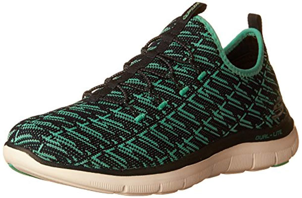 skechers flex appeal 2.0 mujer verdes