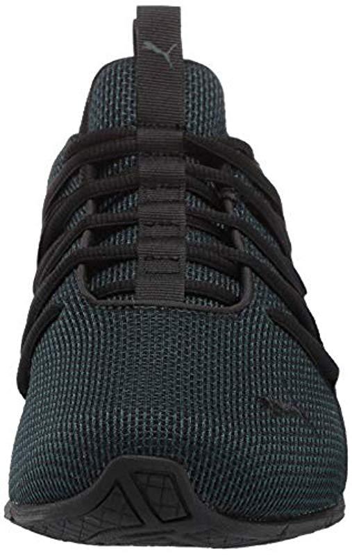 puma axelion black yellow