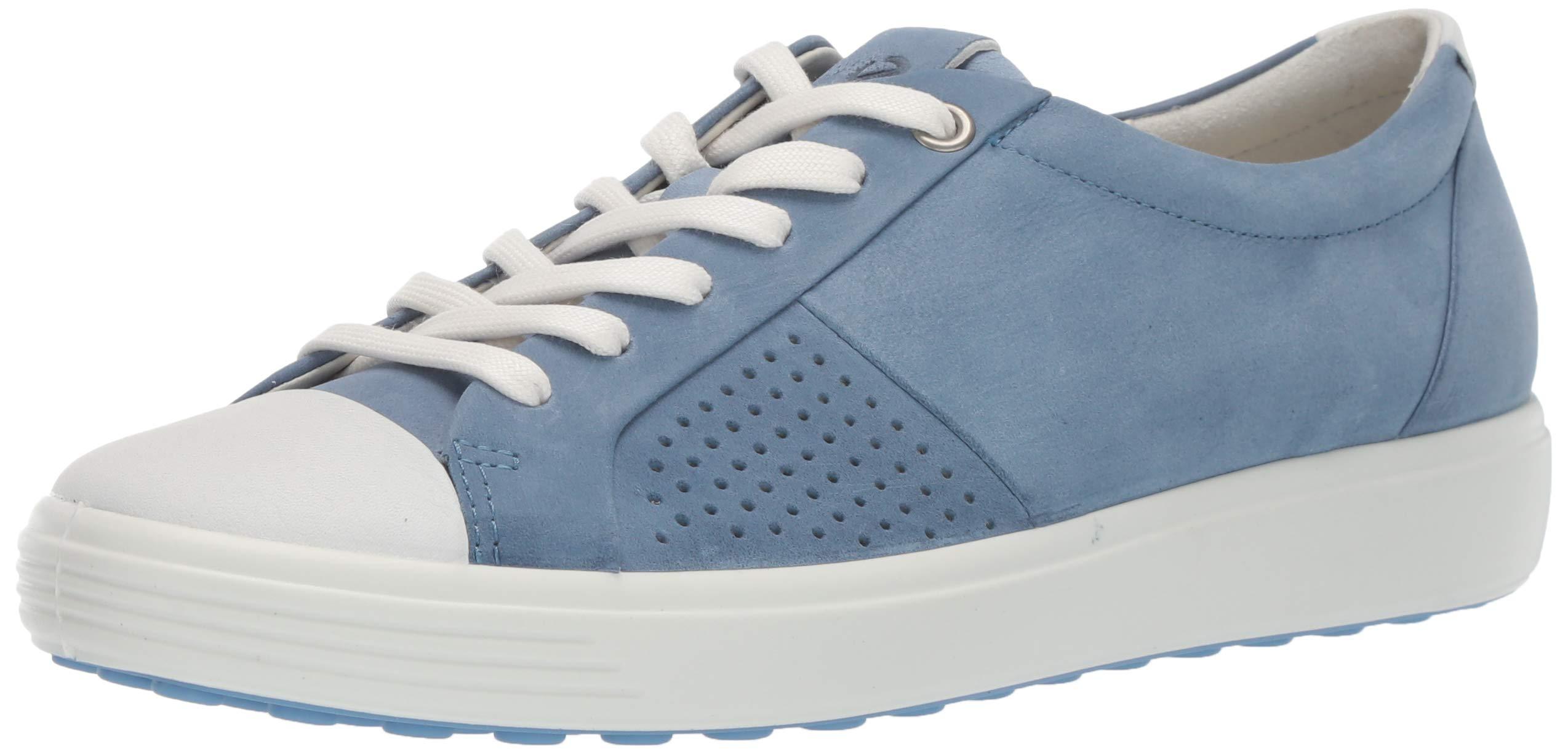 Special Prospect casual Ecco Leather Soft 7 Cap Toe in Blue - Save 52% | Lyst