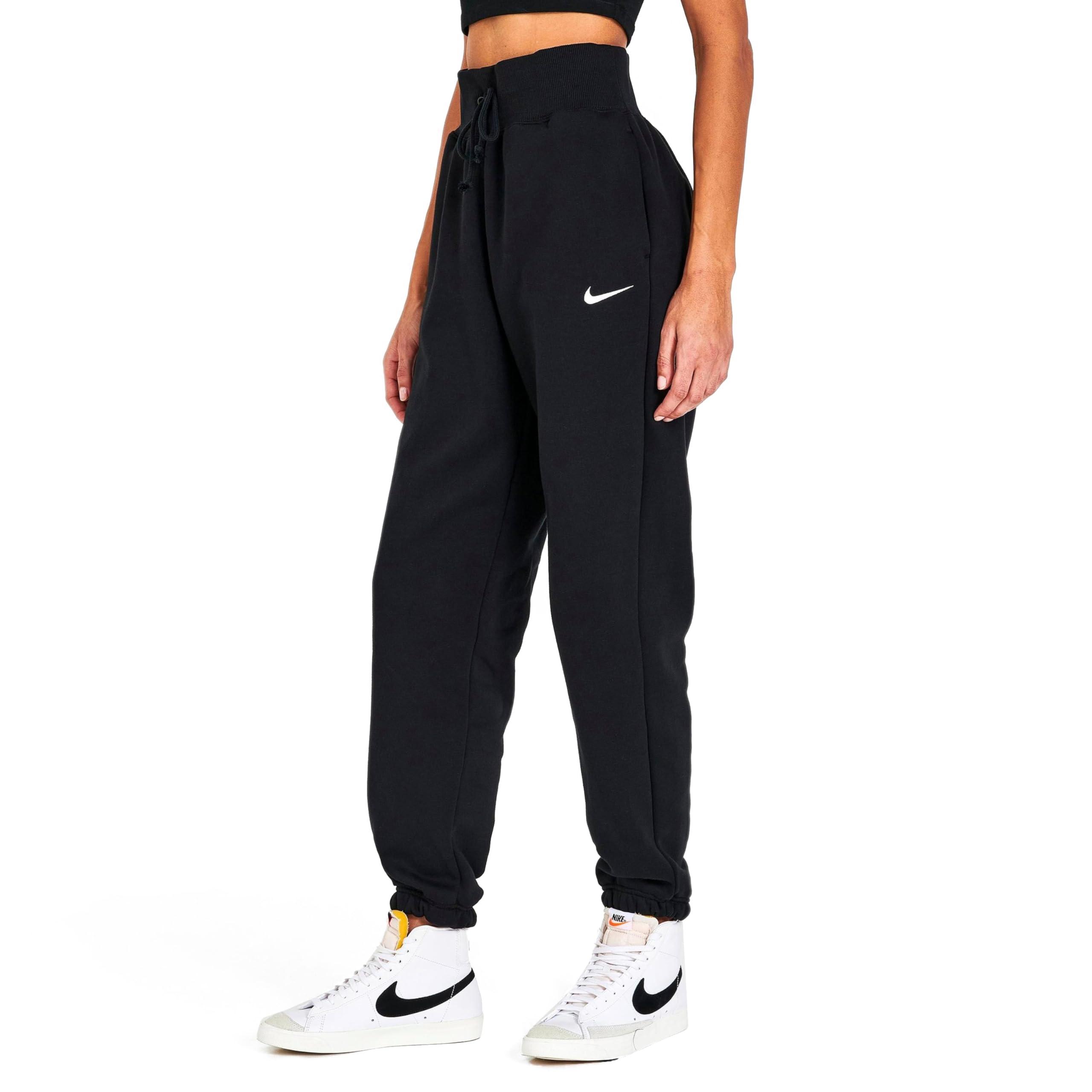 Nike Pants HR FLC DE Schwarz | Lyst W PHNX NSW in OS