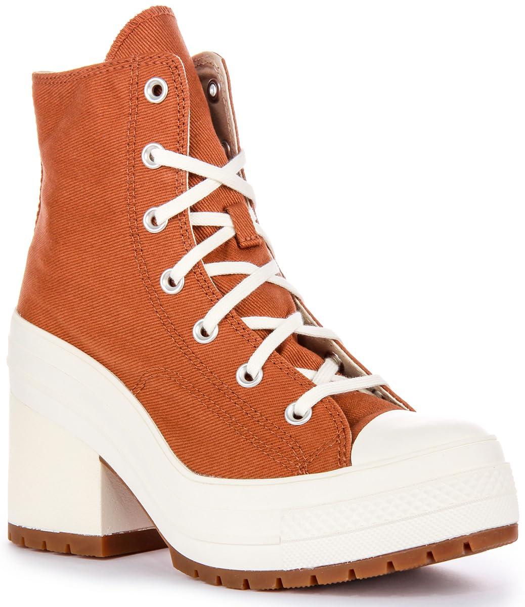 Converse Women´s Brown A05253c Chuck 70 Delux Heel Hi