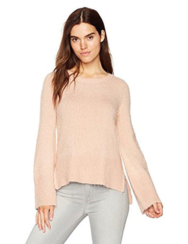 calvin klein fuzzy sweater