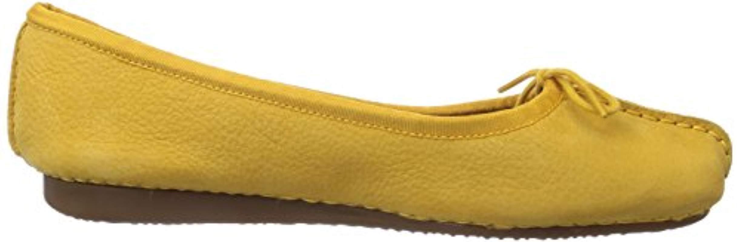 clarks freckle ice ballet flats
