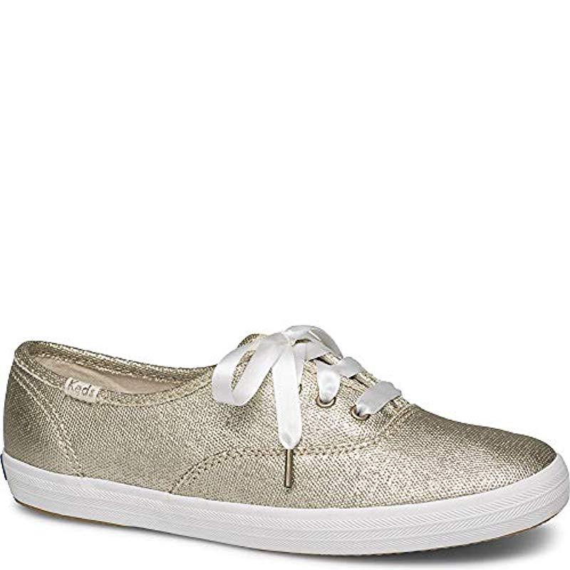 keds champion matte brushed metallic