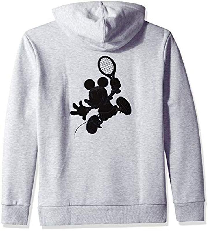 lacoste hoodie mickey