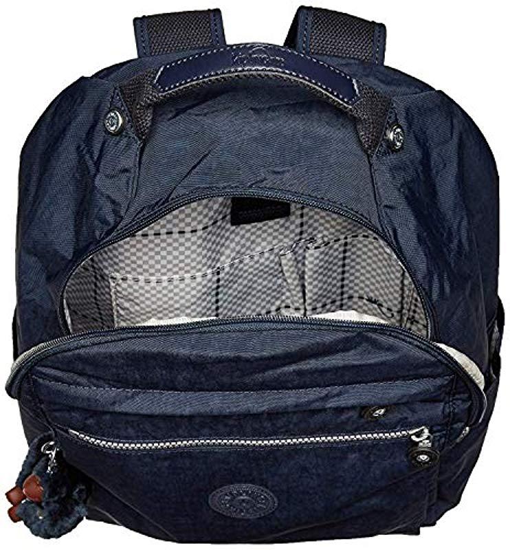 Kipling Micah Medium Laptop, Padded, Adjustable Backpack Straps in Blue -  Lyst