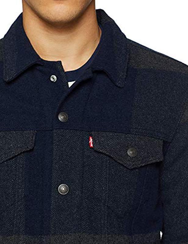levis wool trucker